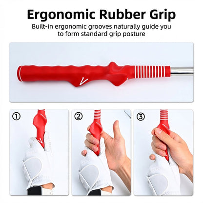 Golf Club Grip Trainer – Hand Posture & Swing Correction Tool