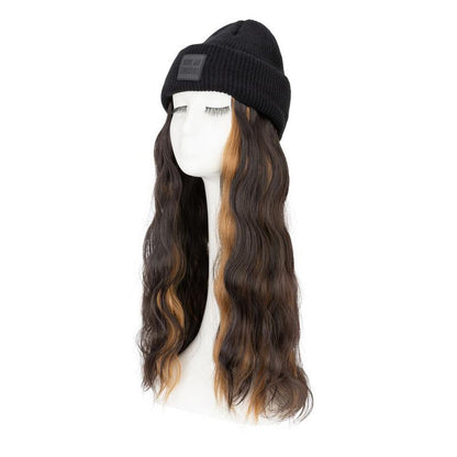 Women's Knitted Cap Wigs