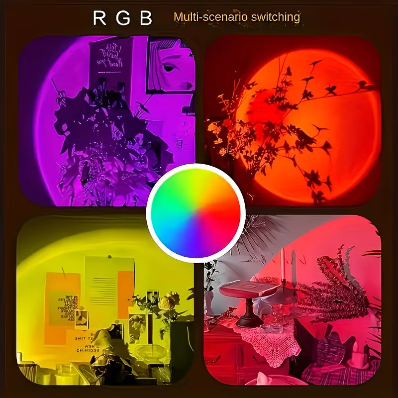 Aesthetic Sunset Projection Lamp