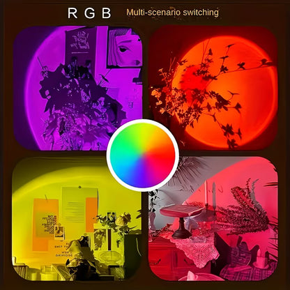 Aesthetic Sunset Projection Lamp