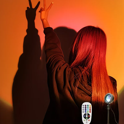 Aesthetic Sunset Projection Lamp