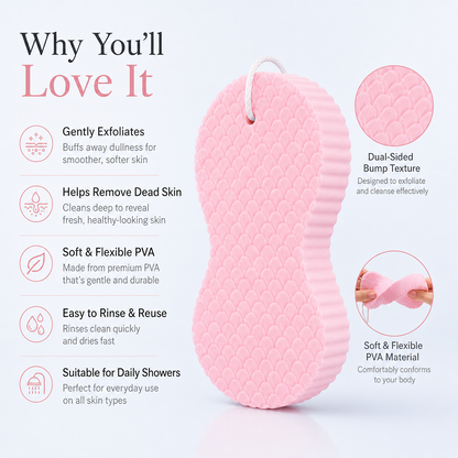 Magic Exfoliating Bath Spongeonge