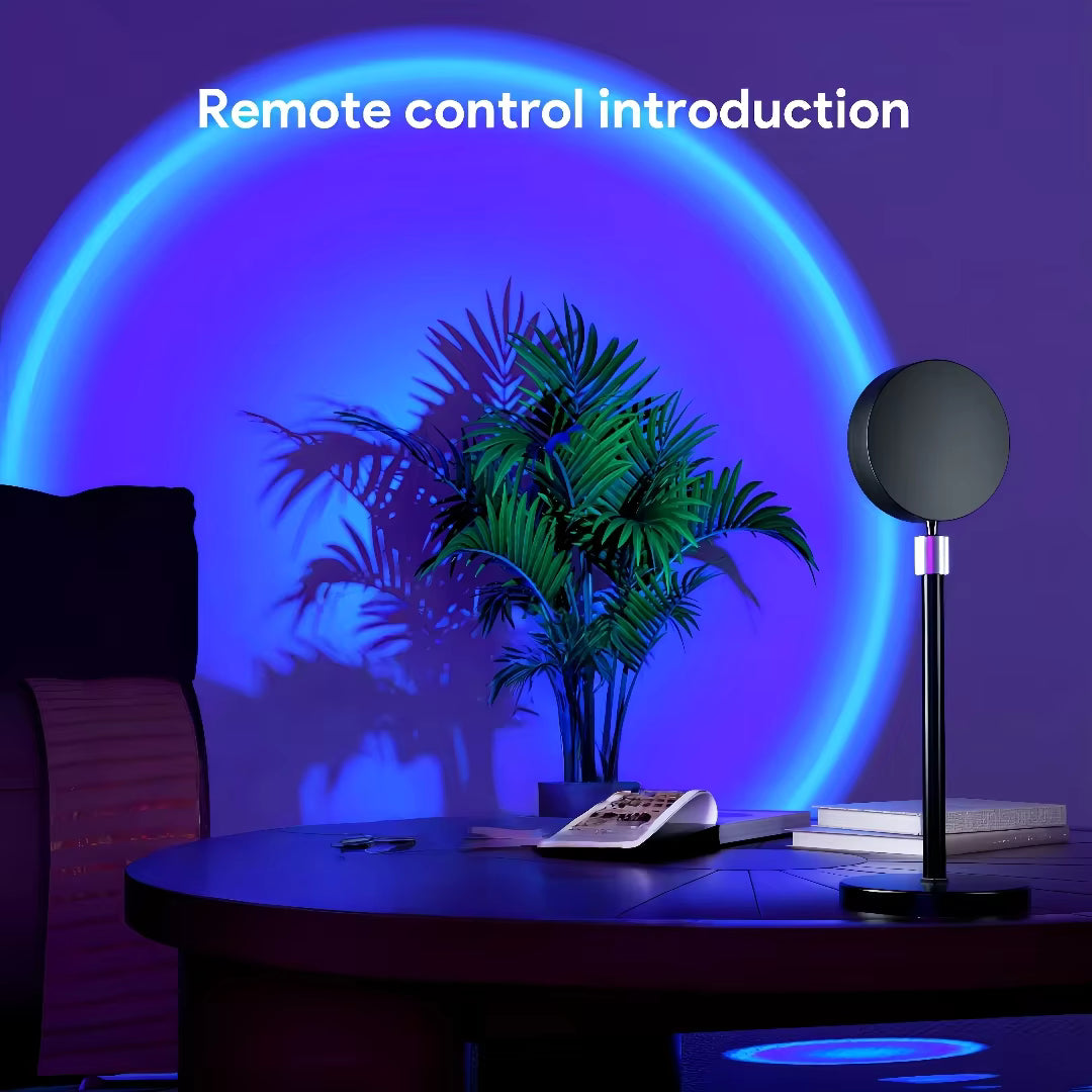 Aesthetic Sunset Projection Lamp