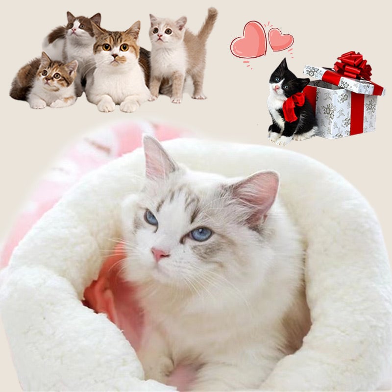 🔥 🐾Cozy Pet Nest for Cats and Dogs