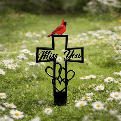 💖Metal Cemetery Memorial Plaque for Remembrance✝️