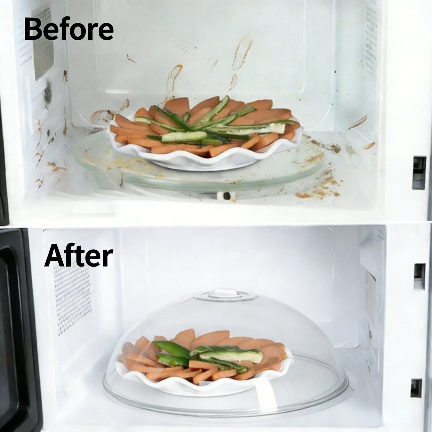 Microwave Splatter Cover with Handle