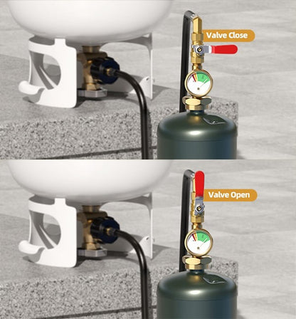 🔥36 Inch Propane Gas Tank Adapter Connector