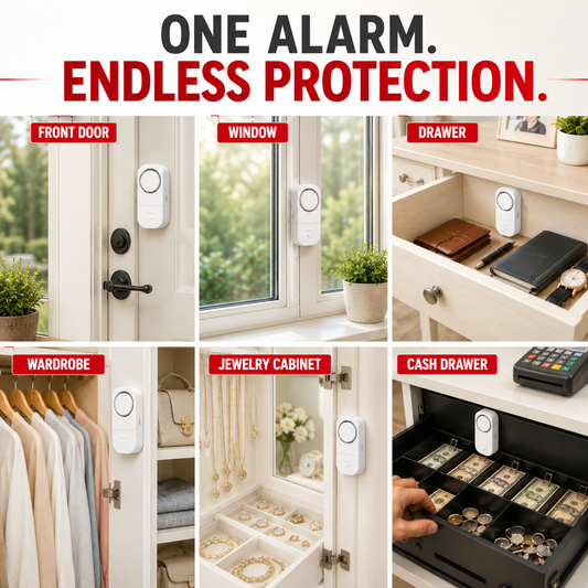 SafeSense Multi-Purpose Security Alarm