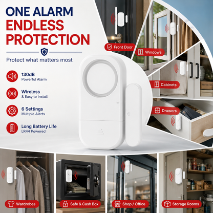 SafeSense Multi-Purpose Security Alarm