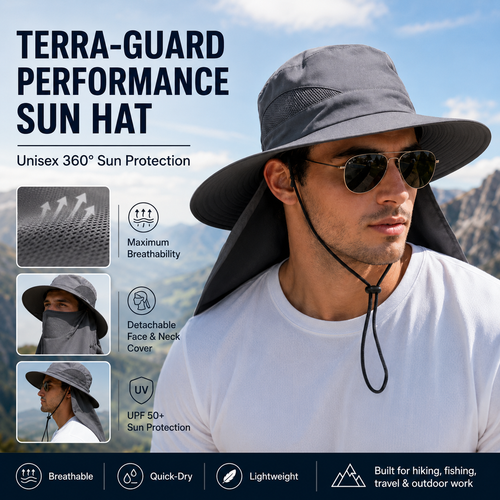 UV Protection Outdoor Fisherman's Hat