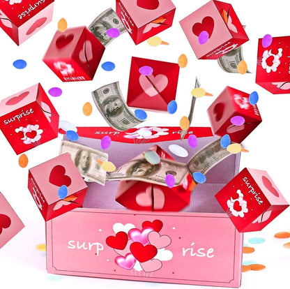 Surprise Pop-Up Gift Box with Flying Toys