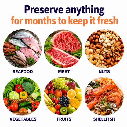 2-in-1 Food Vacuum Sealer – Keep Food Fresh for Months