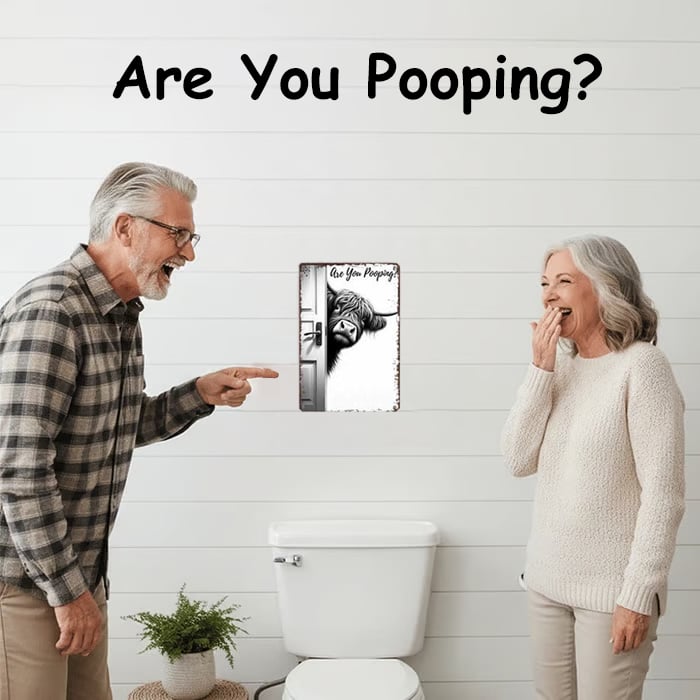 SV6 - Funny Bathroom Decor