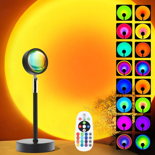 Aesthetic Sunset Projection Lamp