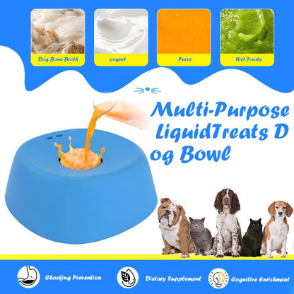 Roll-N-Lick Dog Bowl: The Ultimate Liquid Treat Feeder