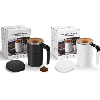 ☕ Rechargeable Automatic Magnetic Stirring Coffee Mug Set