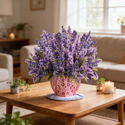 🌼💌 Forever-Blooming 3D Flower Pop-Up Card– Personalized Love Message & Everlasting Bloom 🎁