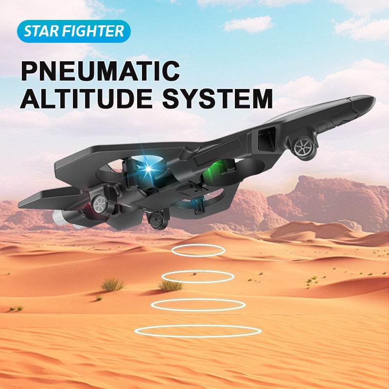 Upgraded Fighter Drone: 360° Flips & Turbo Power ✈️