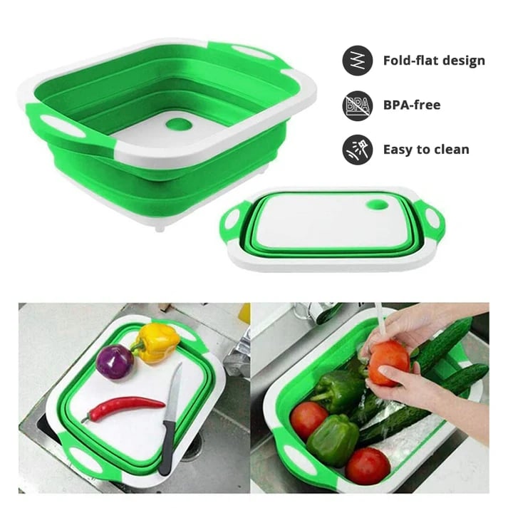 🍗🥗BBQ & Meal Prep Tub | Collapsible Prep Tub🍖🏕️
