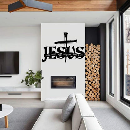 ✝️ Vintage Metal Cross Wall Art 🏡✨ Includes Nails