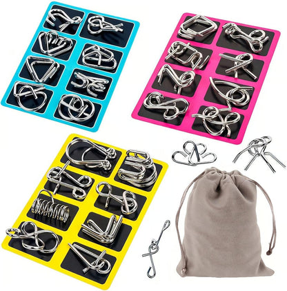 Metal Montessori Puzzle Solving