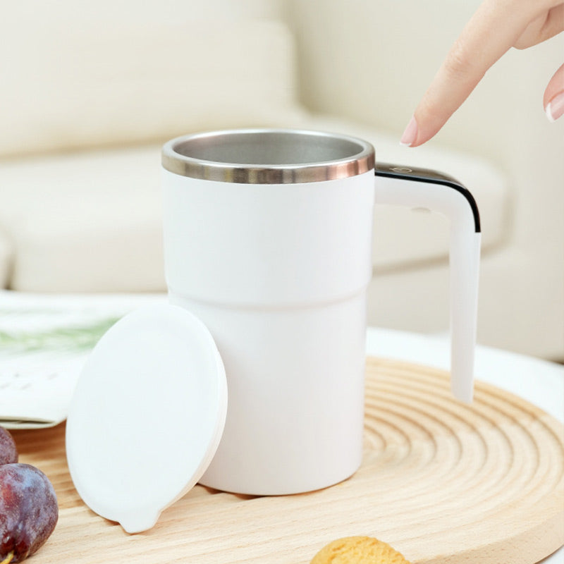 ☕ Rechargeable Automatic Magnetic Stirring Coffee Mug Set