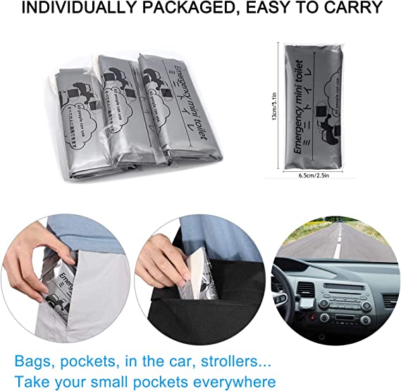 🔥700ML Portable Travel Pee Bags
