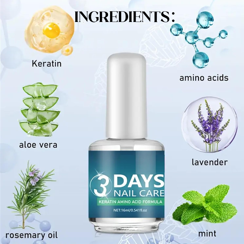 High-Gloss Quick-Dry Nail Oil